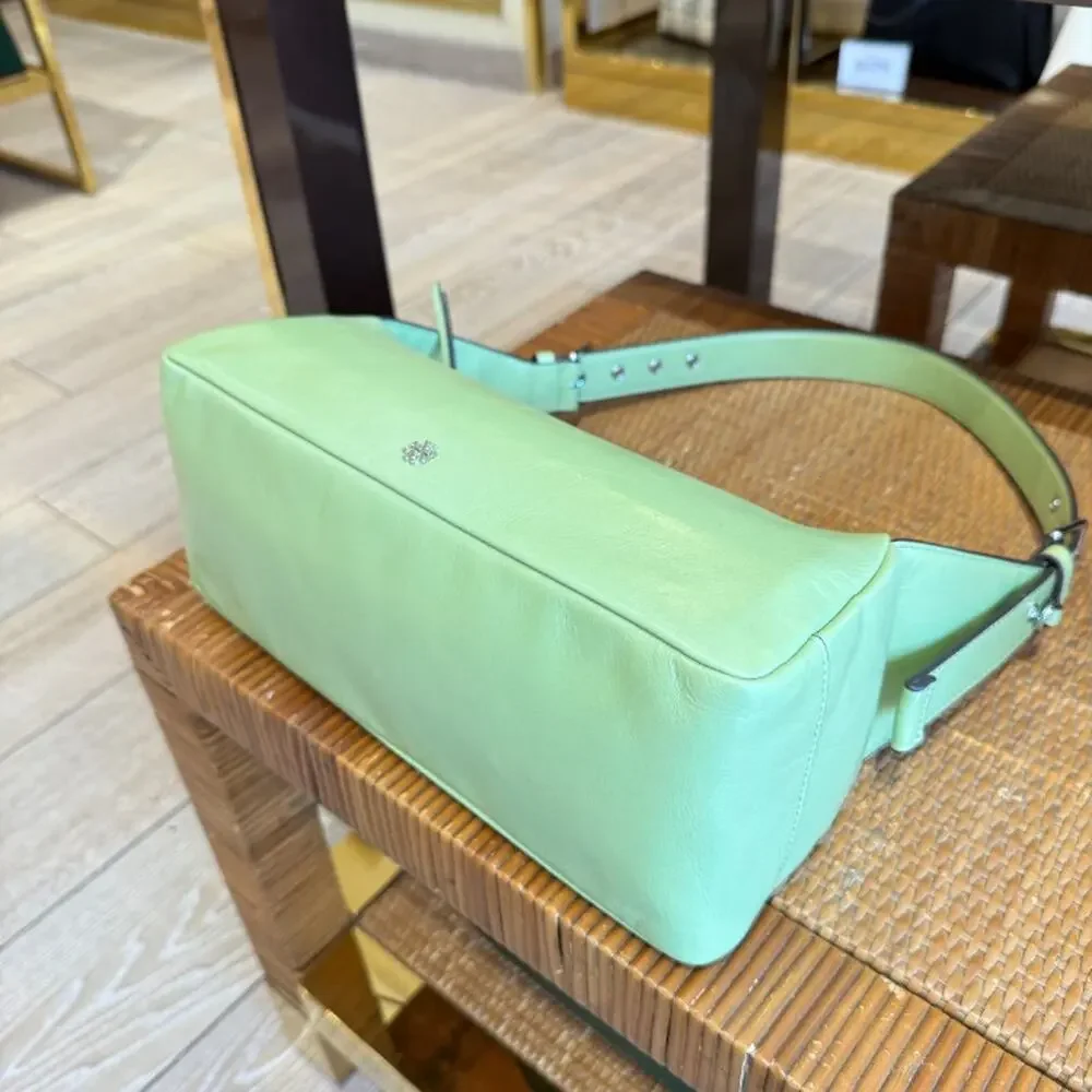Tory Burch Rory Glazed Shoulder Bag 182691 $450 Frond